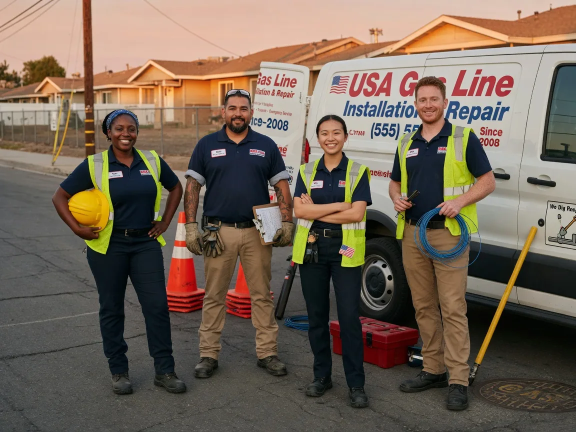 Gas Line Installation company in Ben Lomond, AR